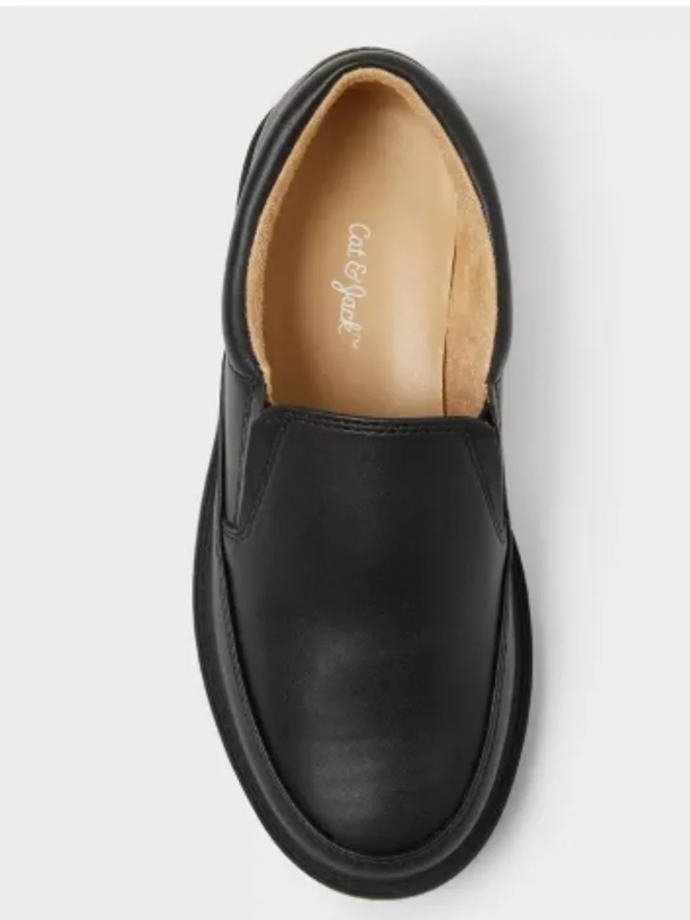 Kids' Landyn Slip-On Dress Shoes - Cat & Jack Black size 6